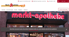 Desktop Screenshot of markt-apotheke-wunstorf.de